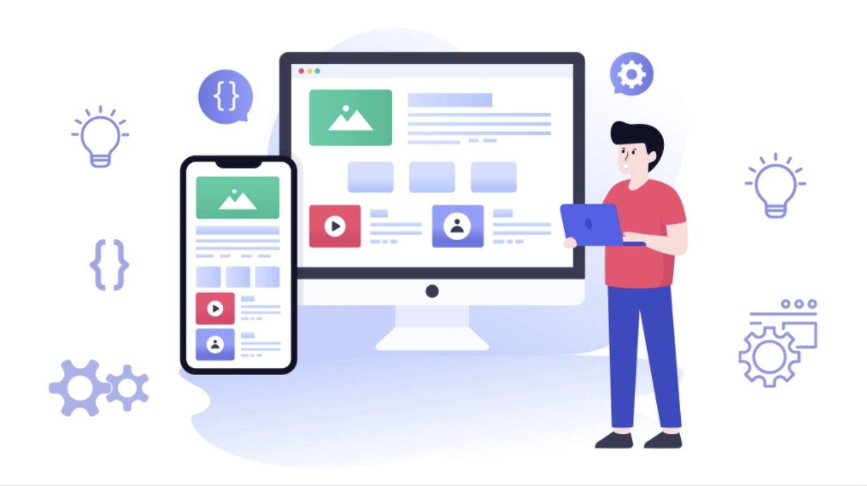 Responsive web application interface